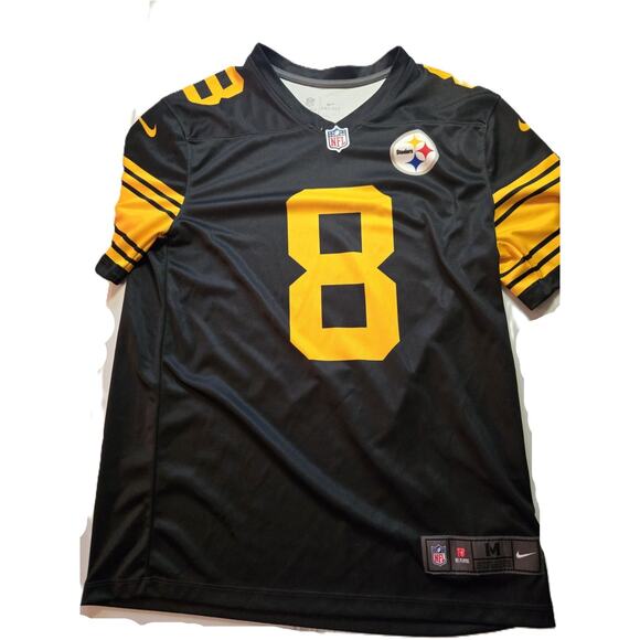 NFL Nike Pittsburgh Steelers Kenny Pickett #8 Football Jersey Men's Medium - Picture 1 of 7